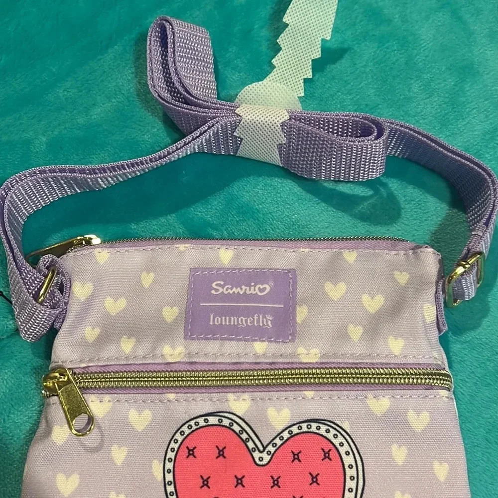 Loungefly Sanrio My Melody & Kuromi crossbody bag, NWT - Picture 5 of 9